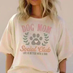 Nataly thyme dog mom tee shirt